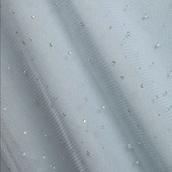 LULUS Feels Like a Fairytale Light Blue Rhinestone Maxi Dress - XL - Picture 8 of 12
